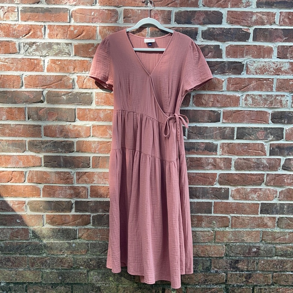 Universal thread wrap dress